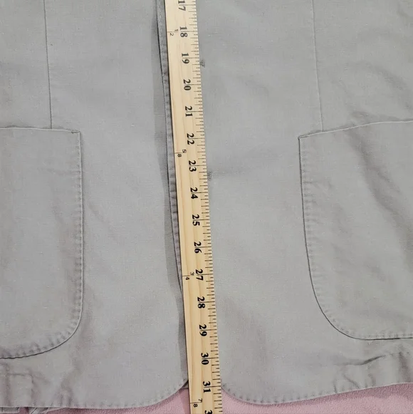 Peter Millar Beige Blazer with Light Blue Lining